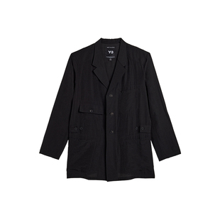 [新品首降]Y-3/Y3山本耀司男士翻领工装风休闲夹克外套KQ9701