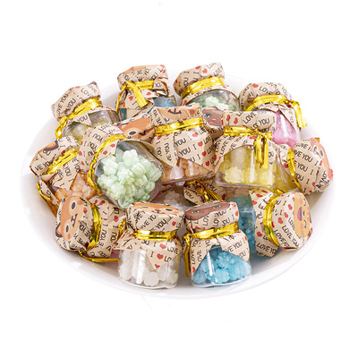 夏目友人创意迷你星星糖糖果漂流瓶许愿瓶过新年礼物零食硬糖