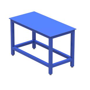 重型工作台钳工维修工作桌虎钳工作台钢板桌铁板维修桌飞模台定制