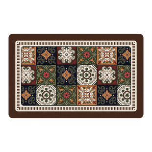 卫生间吸水地垫浴室防滑脚垫硅藻泥厕所洗手间门口防水垫子家用