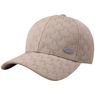 德西纳2025新款帽子女小香风鸭舌帽时尚格子秋季出游中老年棒球帽