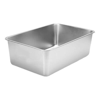 不锈钢猫砂盆超大号防外溅防臭