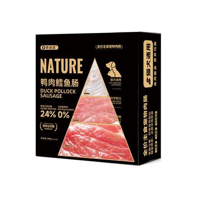 关谷庄鸭肉鳕鱼火腿肠猫犬通用