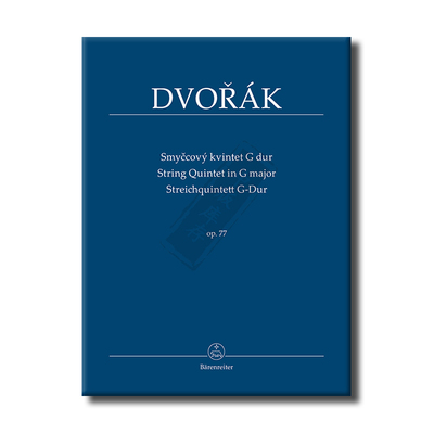 德沃夏克弦乐五重奏G大调Op77