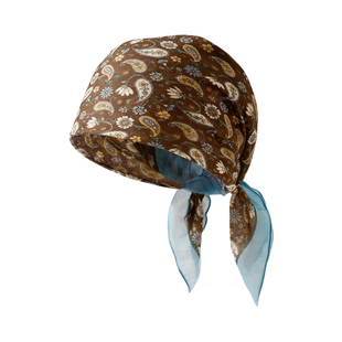 美式复古Y2K头巾女2025新款hiphop包头巾高级感街舞潮男方巾发带