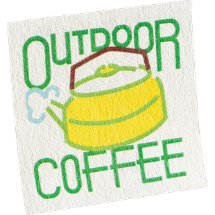 粗糙特种纸不干胶贴纸logo定制广告咖啡奶茶杯手工制作封口贴