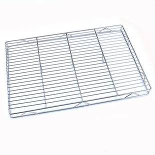 不锈钢猪肉网加粗蛋糕面包晾网冷却架烘培网架置物架双层网通风架