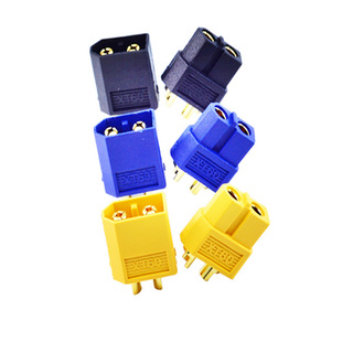 Amass 艾迈斯 XT60系列/XT60U/XT60H大电流动力电池航空镀金插头