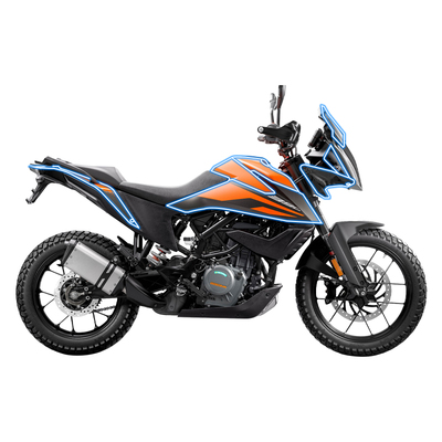适用KTM390ADV隐形车衣油箱贴膜