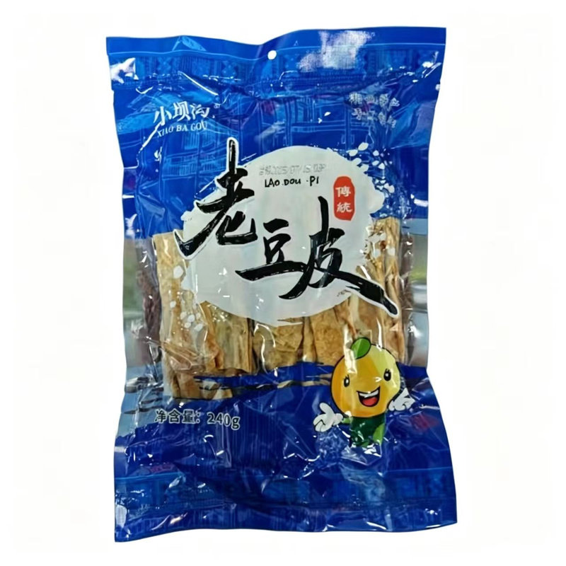 无添加老豆皮小坝沟非油炸无盐