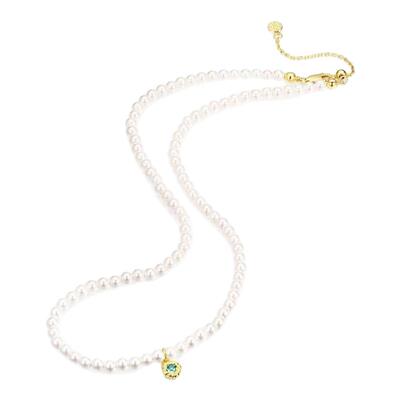 OrangeCube闪钻锆石吊坠项链