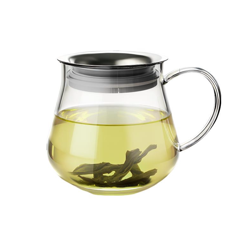 加厚玻璃花茶壶绿茶杯泡茶杯