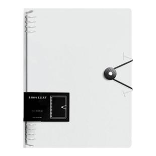 B5活页本外壳单卖简约A4透明活页夹可拆卸扣环空壳不硌手A5软壳不硌手活页夹B5可拆卸本子A5考研A4活页外壳