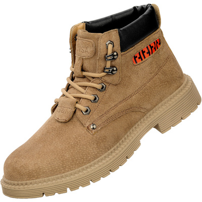 古伊萨劳保鞋男款钢头防砸防刺穿