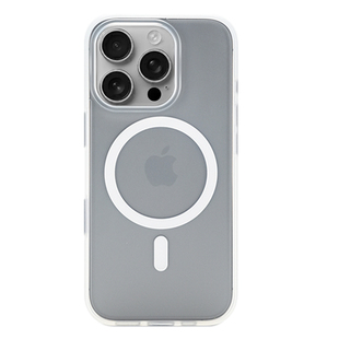 高端肤感磨砂磁吸苹果手机壳适用于iPhone17ProMax防滑16Pro软边15ProMax防摔16Plus全包保护套