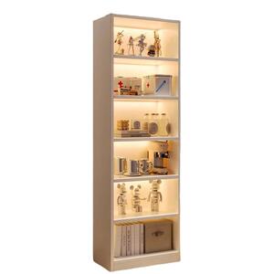 钢制床头书柜客厅阳台多层落地置物架儿童矮柜子卧室铁艺家用书架