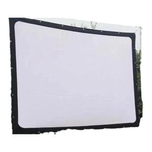 户外加厚圆角流动电影幕布移动室外露天露高清屏幕影子舞背景帆布投影幕布放映机银幕折叠软幕电影院简易散幕