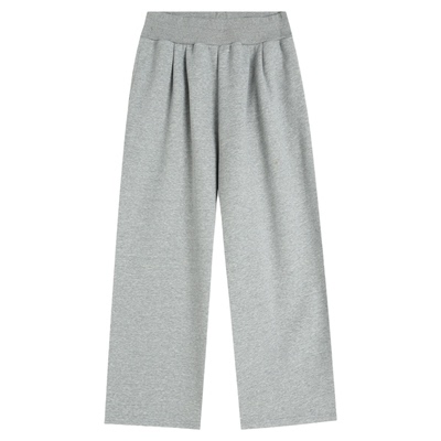 NOPASS复古褶皱阔腿休闲卫裤