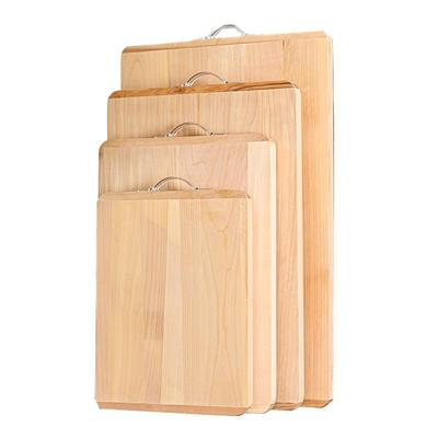 森尧家用擀面板柳木和面菜板实木切菜板整木加厚厨房揉面案板双面