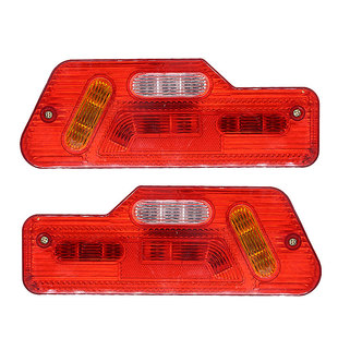 电动三轮车尾灯后转向灯12v48v60v改装农用三轮车后尾灯总成通用