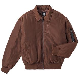 Lee舒适版男女情侣款美拉德棒球羽绒服夹克外套休闲潮流LUT00900