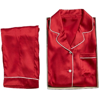 NJP真丝女士长袖睡衣套装