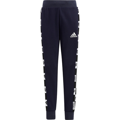 Adidas/阿迪达斯正品春秋款小童运动束脚拼接经典休闲裤HM5197