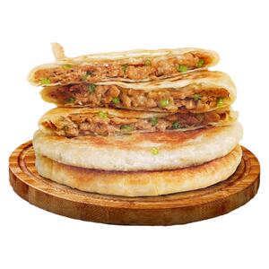 未名海牛肉馅饼儿童早餐速食半成品营养早饭点手抓饼煎饼冷冻食品