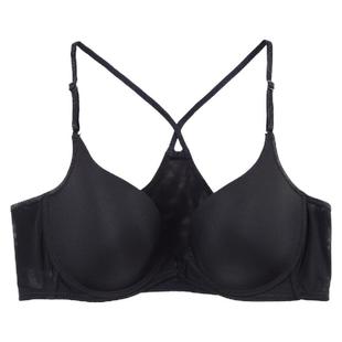 紫妮蓉前扣美背文胸女上托防滑不掉肩性感y型交叉肩带薄台湾内衣