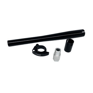 插拔头管CNC铝合金头管38cm折叠自行车把立风行412大行p8 sp8改装