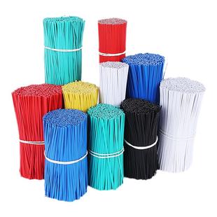 铁芯扎丝1000条电线扎带葡萄枝条光缆线DIY园艺包塑铁丝电源扎线