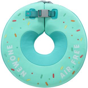 婴儿游泳圈0到6个月新生儿脖圈免充气宝宝泳圈婴幼儿救生圈洗澡
