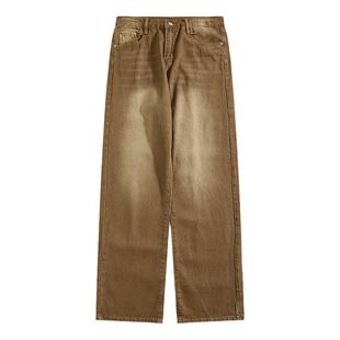 BOYUE帛跃春秋季日系做旧水洗牛仔裤男潮个性裤子中性风小众网红