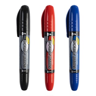 晨光文具2110双杰记号笔 马克笔 油性 CD光盘笔勾勒笔 大双头 双头记号笔 粗线 大头记号笔 油性大头笔 速干