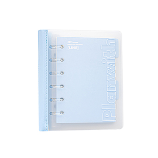 Planwith软背活页本可拆卸笔记本本子高颜值A7错题本初中生专用