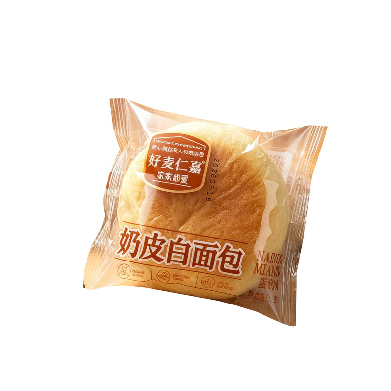 好麦仁嘉奶皮白面包蛋奶味