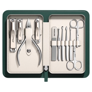 德国高端甲沟专用指甲刀套装指甲剪原装鹰嘴炎斜口指甲钳修脚工具