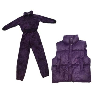 欧货时尚炸街加绒加厚运动服套装