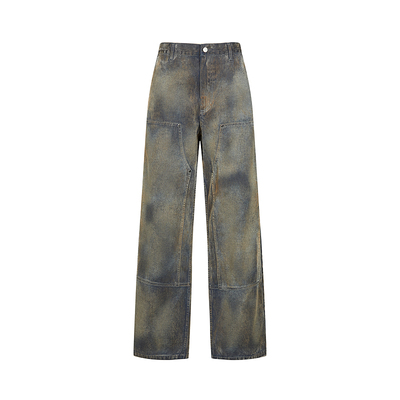 速写男装2025冬长裤冬季牛仔裤