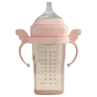 适配赫根奶瓶配件赫更奶嘴吸管学饮heheo重力球哈根鸭嘴把手柄