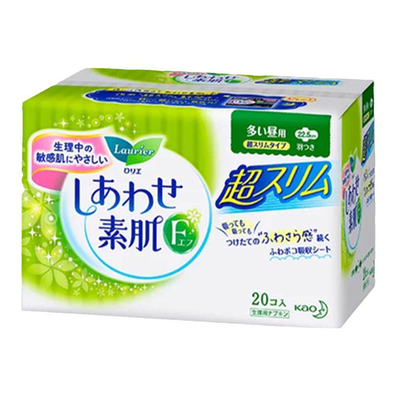 花王乐而雅棉柔日用卫生巾22.5cm
