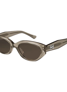 gm章若楠同款猫眼窄框墨镜rococo