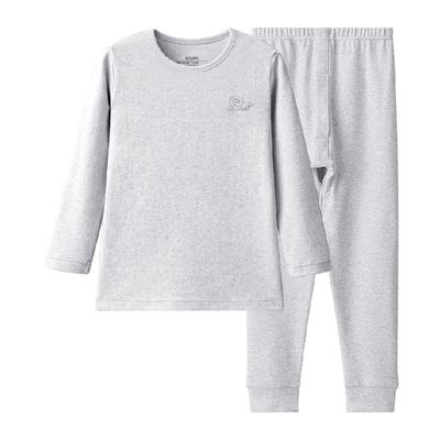 红豆儿童秋衣秋裤套装纯棉加厚