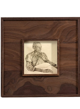 实木复古画框装裱打印照片挂墙相框方形装饰展览欧式油画外框木框