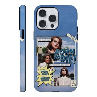 打雷姐专辑手机壳适用iPhone全系列复古拼贴Lana Del Rey粉丝必入