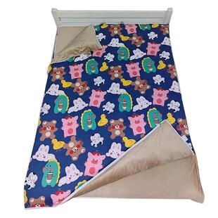 睡袋儿童防踢被中大童冬季加厚加绒秋冬保暖宝宝防踢被子神器两用