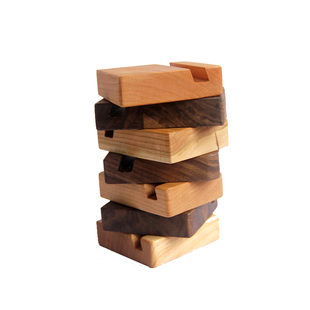 钢琴键衣架样板钩子黑胡桃木红橡木赤杨木三福木艺工坊