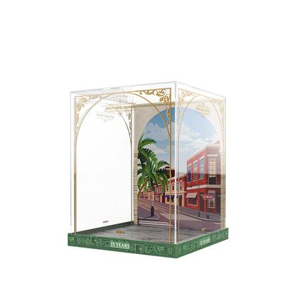 KGBOX10297酒店模型亚克力防尘罩