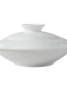 骨瓷釉下彩带盖微波炉深盘蒸蛋