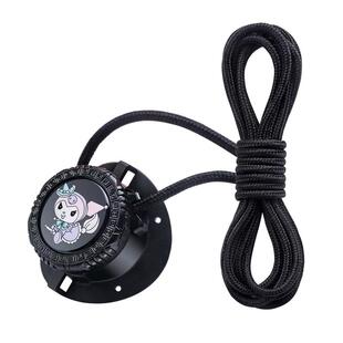 懒人免系鞋带旋转卡扣固定器女儿童防掉跟神器免绑黑白色运动鞋扣